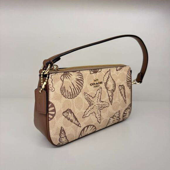 Coach Nolita 19 Shell Print CBK79 Sketch Signature Canvas CBM72 - Picture 13 of 16